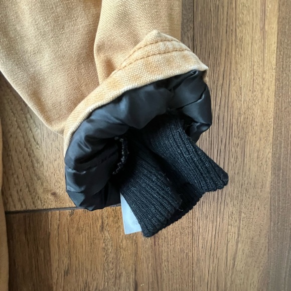 Big Smith Canvas Work Chore Farm Field Tan Jacket Men’s Sz 2XL Heavy Duty Lined - Picture 5 of 13